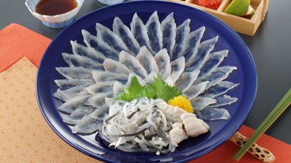 Sashimi cá nóc